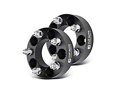 1.50-Inch 5-Lug Wheel Spacers; Black; Set of Two (06-23 Charger)