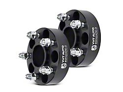 1.50-Inch 5-Lug Wheel Spacers; Black; Set of Two (06-23 Charger)