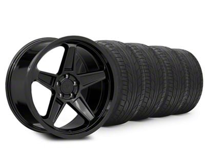 20x9 Demon & NITTO High Performance NT555 G2 Tire Package (11-23 RWD Charger, Excluding Widebody)