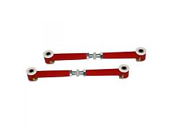 Adjustable Rear Upper Lateral Control Arms; Rear Positon; Bright Red (06-23 Charger)