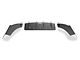 Aluminum Rear Diffuser with Large Wing and Accent Pieces; Matte Black with Gloss Black Accents (15-23 Charger)