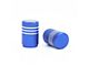 Aluminum Valve Stem Cap; Blue (Universal; Some Adaptation May Be Required)