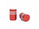 Aluminum Valve Stem Cap; Red (Universal; Some Adaptation May Be Required)
