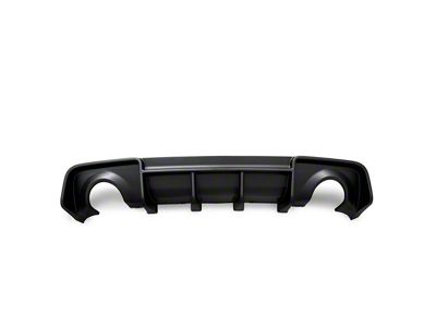 BD Style Rear Diffuser; Matte Black (20-23 Charger Widebody)