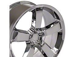 Charger SRT Style Chrome Wheel; 20x9; 20mm Offset (06-10 RWD Charger)