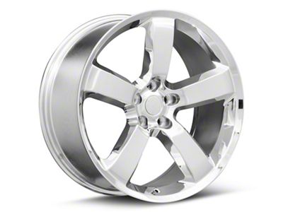 Charger SRT Style Chrome Wheel; 20x9; 20mm Offset (06-10 RWD Charger)