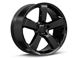 Charger SRT Style Gloss Black Wheel; 20x9; 20mm Offset (06-10 RWD Charger)