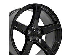 DG22 Gloss Black Wheel; 20x9.5; 19mm Offset (11-23 RWD Charger, Excluding Widebody)