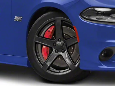 DG22 Gloss Black Wheel; 20x9.5; 19mm Offset (11-23 RWD Charger, Excluding Widebody)