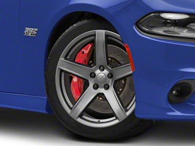 DG22 Satin Gunmetal Wheel; 20x9.5; 19mm Offset (11-23 RWD Charger, Excluding Widebody)