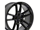 DG23 Replica Gloss Black Wheel; 20x10; 18mm Offset (06-10 RWD Charger)