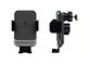 Direct Fit Phone Mount with Charging Auto Closing Cradle Head; Black (11-23 Charger)