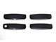 Door Handle Covers; Gloss Black (11-23 Charger)