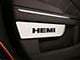 Front Door Badge with HEMI Cutout; Brushed (11-14 Charger)