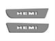 Front Door Badge with HEMI Cutout; Brushed (11-14 Charger)