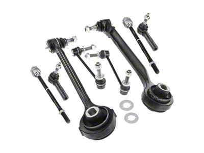 Front Lower Forward Control Arm, Ball Joint, Sway Bar End Link and Tie Rod End Kit (06-10 RWD Charger)