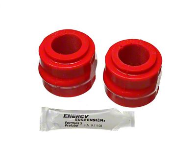 Front Sway Bar Bushings; 25mm; Red (06-23 Charger)