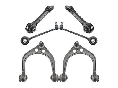 Front Upper and Lower Control Arms with Ball Joints (06-10 RWD Charger)