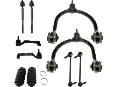 Front Upper Control Arms with Sway Bar Links and Tie Rods (07-10 AWD Charger)