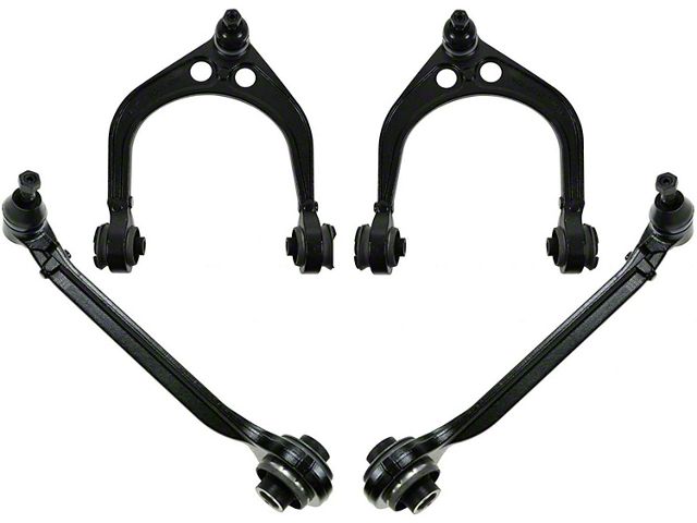 Front Upper and Lower Control Arms with Ball Joints (06-10 RWD Charger)
