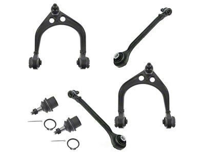Front Upper and Lower Forward Control Arms with Ball Joints (06-10 RWD Charger)
