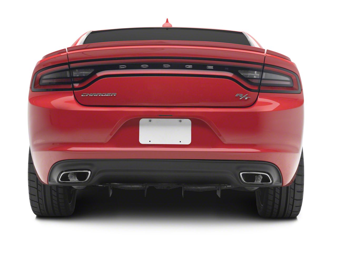 Charger HDPE Rear Diffuser V2; Matte Black (15-23 Charger) - Free Shipping