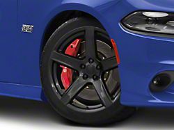 Hellcat HC2 Style Gloss Black Wheel; 20x9.5 (11-23 RWD Charger)