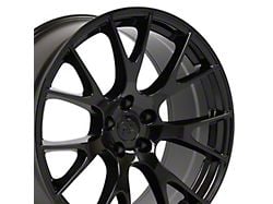 Hellcat Style Gloss Black Wheel; 20x9 (06-10 RWD Charger)