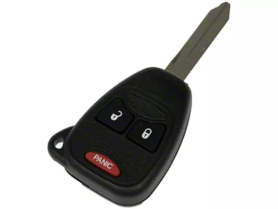 Keyless Entry Remote; 3-Button (Late 06-07 Charger)