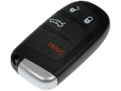 Keyless Entry Remote; 4-Button (11-20 Charger Pursuit)