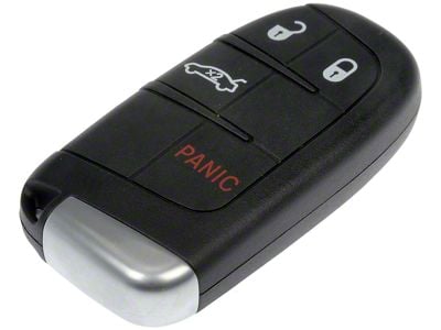 Keyless Entry Remote; 4-Button (19-21 Charger)