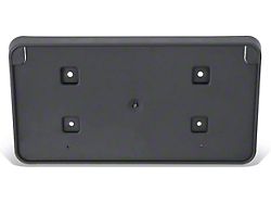 License Plate Mounting Bracket; Front (15-21 Charger Parallel Mounting Holes)