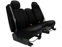 Neosupreme Custom 1st Row Bucket Seat Covers; Black/Black (11-23 Charger)