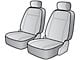 Neosupreme Custom 1st Row Bucket Seat Covers; Charcoal/Black (06-07 Charger Base)