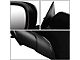OE Style Powered Heated Side Mirror; Black; Driver Side (06-10 Charger)