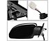 OE Style Powered Heated Side Mirror with Blind Spot Detection; Black; Passenger Side (11-14 Charger)