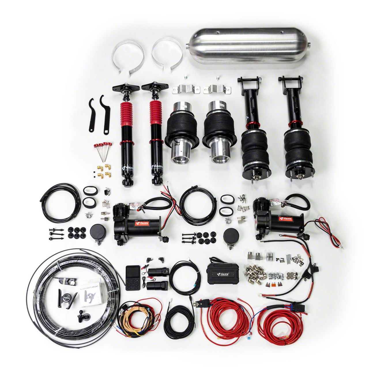 Charger Performance Complete Air Ride Suspension Kit with Management ...