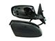 Powered Heated Memory Manual Folding Mirrors; Paint to Match Black (11-16 Charger)