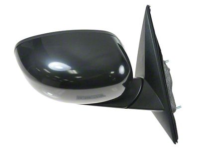 Powered Heated Mirror; Black; Passenger Side (06-10 Charger)