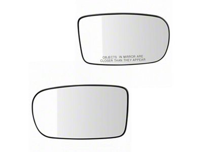 Powered Manual-Folding Mirror Glass; Driver and Passenger Side (11-20 Charger)