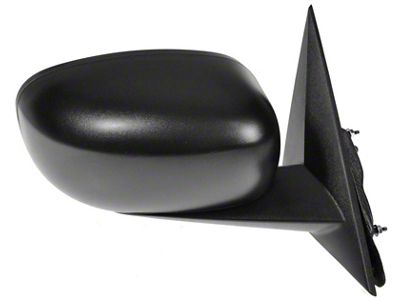 Powered Mirror; Textured Black; Passenger Side (06-10 Charger)