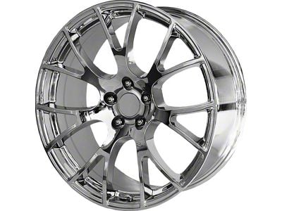 PR161 Chrome Wheel; Rear Only; 20x10 (11-23 RWD Charger)