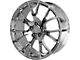 PR161 Chrome Wheel; Rear Only; 20x10 (11-23 RWD Charger)