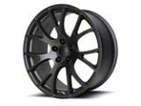 PR161 Matte Black Wheel; 20x9; 20mm Offset (11-23 RWD Charger, Excluding SRT Hellcat)