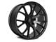 PR161 Matte Black Wheel; 22x9.5 (11-23 RWD Charger)