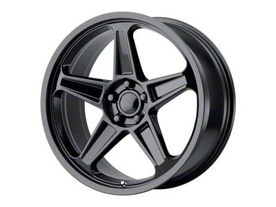 PR186 Gloss Black Wheel; Rear Only; 20x10.5 (11-23 RWD Charger)