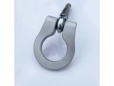 Premium Stealth Tow Hook with Paintable D-Ring; Front (15-23 Charger)