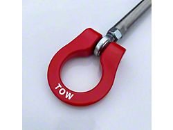 Premium Stealth Tow Hook with Paintable D-Ring; Rear (15-23 Charger)