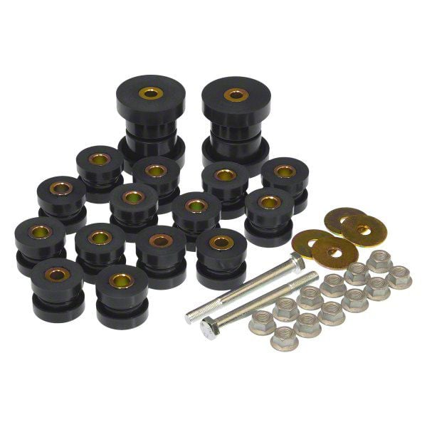 Rear Control Arm Bushing Kit; Black (06-10 Charger)