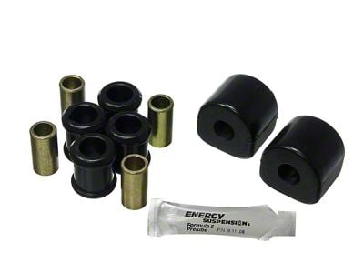 Rear Sway Bar Bushings with End Link Bushings; 14mm; Black (06-23 Charger)